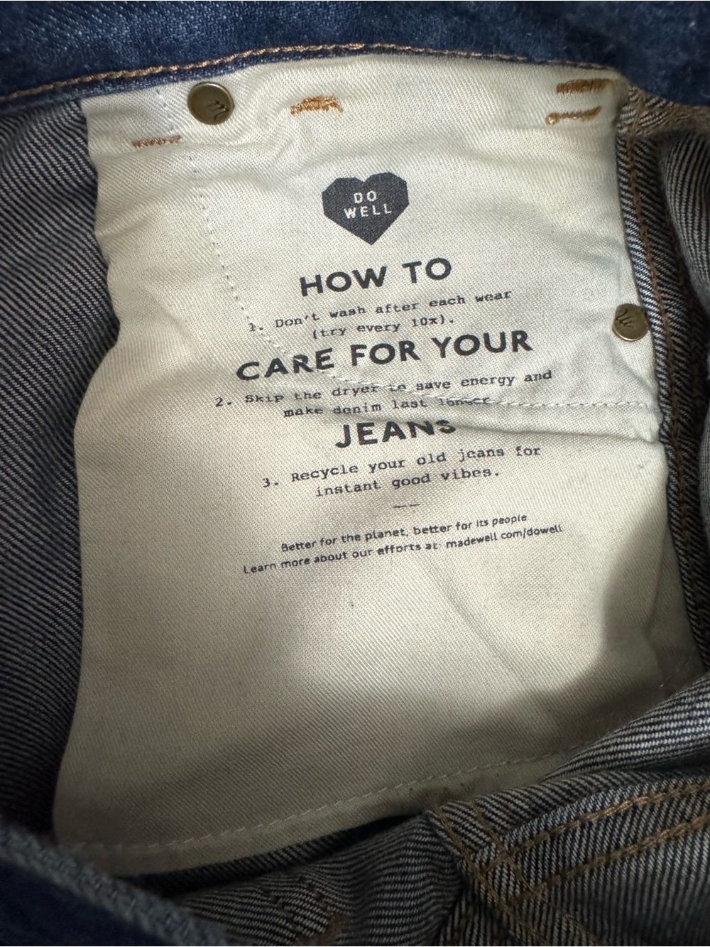 Madewell Wide-Leg High-Rise Jeans in Dark Indigo - Picture 6 of 13